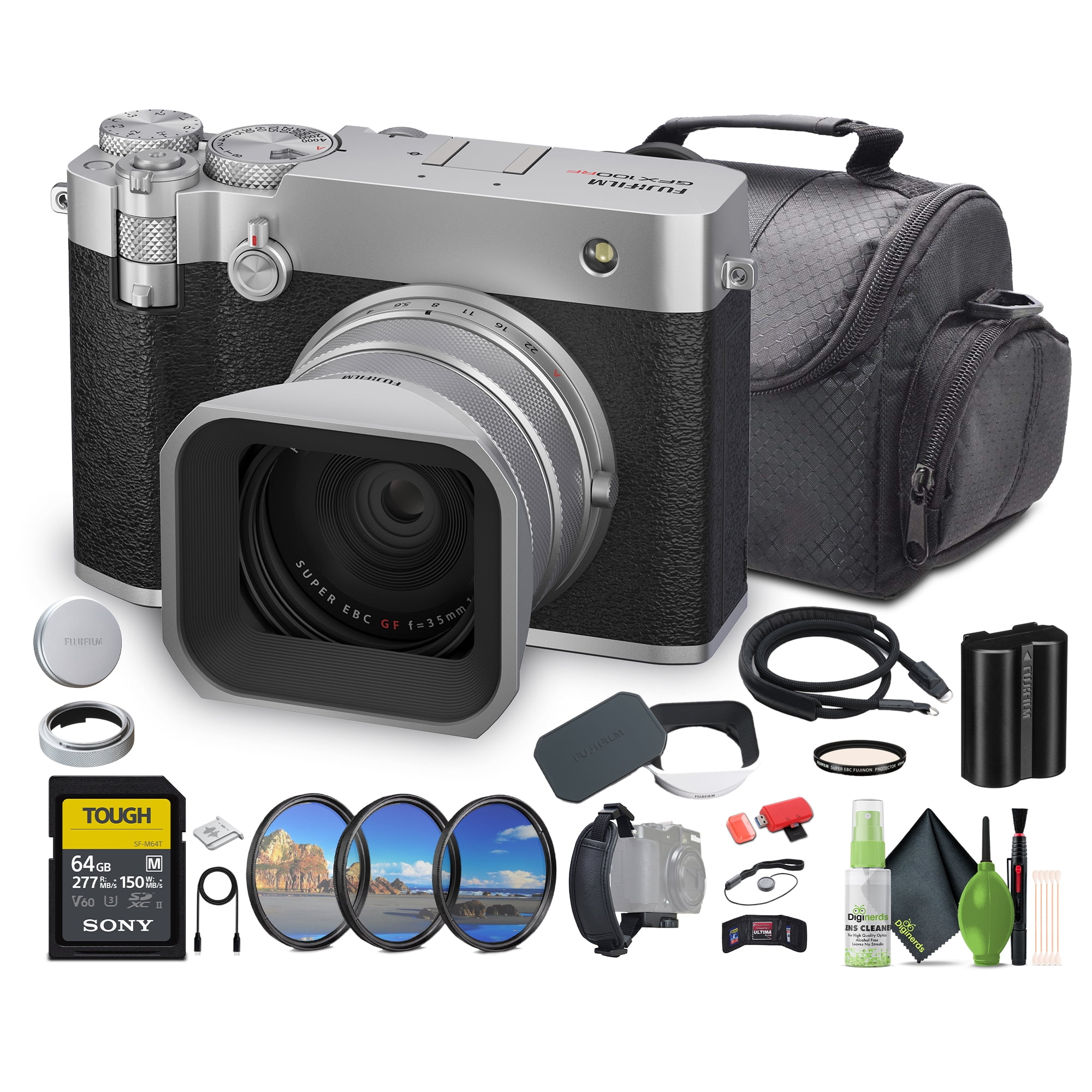 FUJIFILM GFX100RF 102MP Large Format Mirrorless Digital Camera