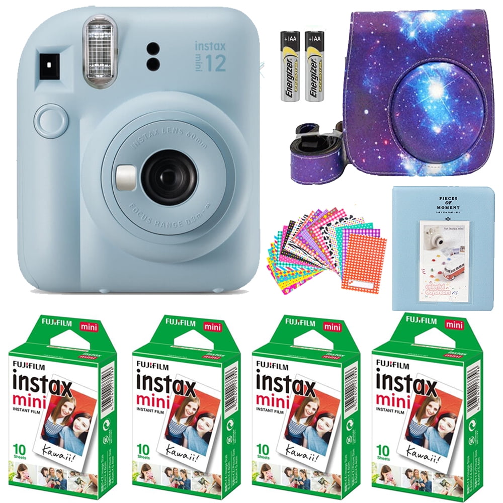  Fujifilm Instax Mini EVO Hybrid Instant Film Camera (Brown)  (16812534) Bundle with 40 Instant Film Sheets + 32GB Memory Card + Small  Padded Case + SD Card Reader + Microfiber Cleaning Cloth : Electronics
