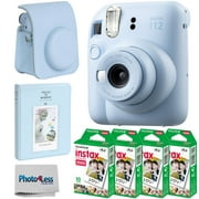 FUJIFILM INSTAX MINI 12 Instant Film Camera Pastel Blue + Accessories