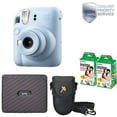 thumbnail image 1 of FUJIFILM INSTAX MINI 12 Instant Film Camera (Pastel Blue) + Camera Case + Mini Film  Printer Kit (2 Pack)+ 1YR WTY, 1 of 5