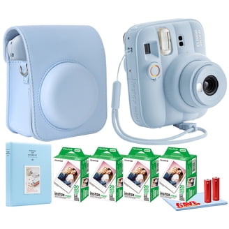 Fujifilm Instax Mini 9 Camera (Ice Blue) with Macro Lens, Selfie