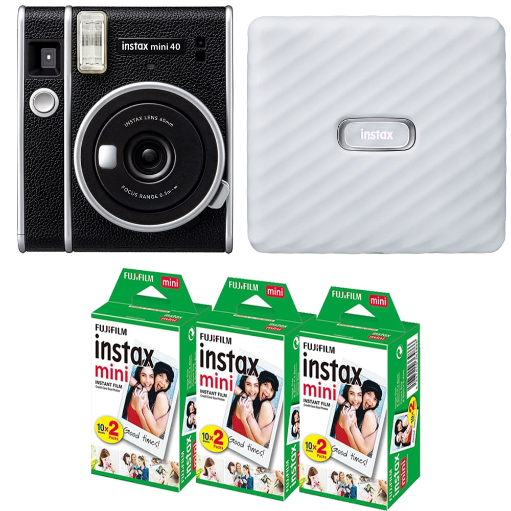FUJIFILM INSTAX MINI 40 Instant Film Camera + Mini Film FUJIFILM INSTAX MINI 40 Instant Film Camera + Mini Film