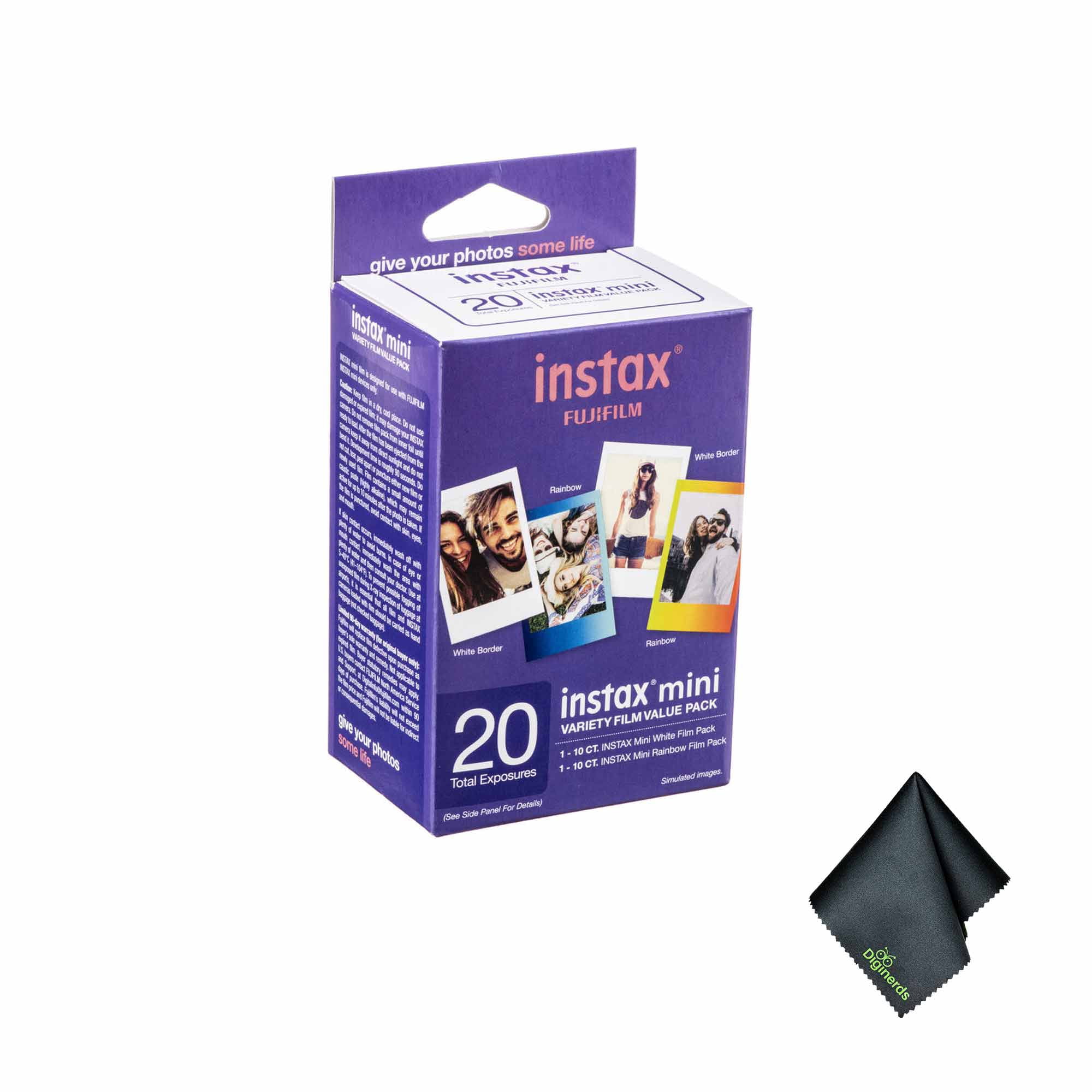 FUJIFILM instax mini用インスタントフィルム20パック FUJIFILM INSTAX MINI Instant Film Variety Value Pack (20 Exposures