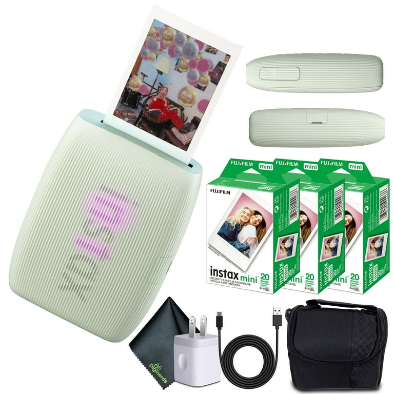 富士フイルム - instax share Smart Phone Printer Fujifilm Instax Share Smartphone Printer SP-2 (Silver) + 160