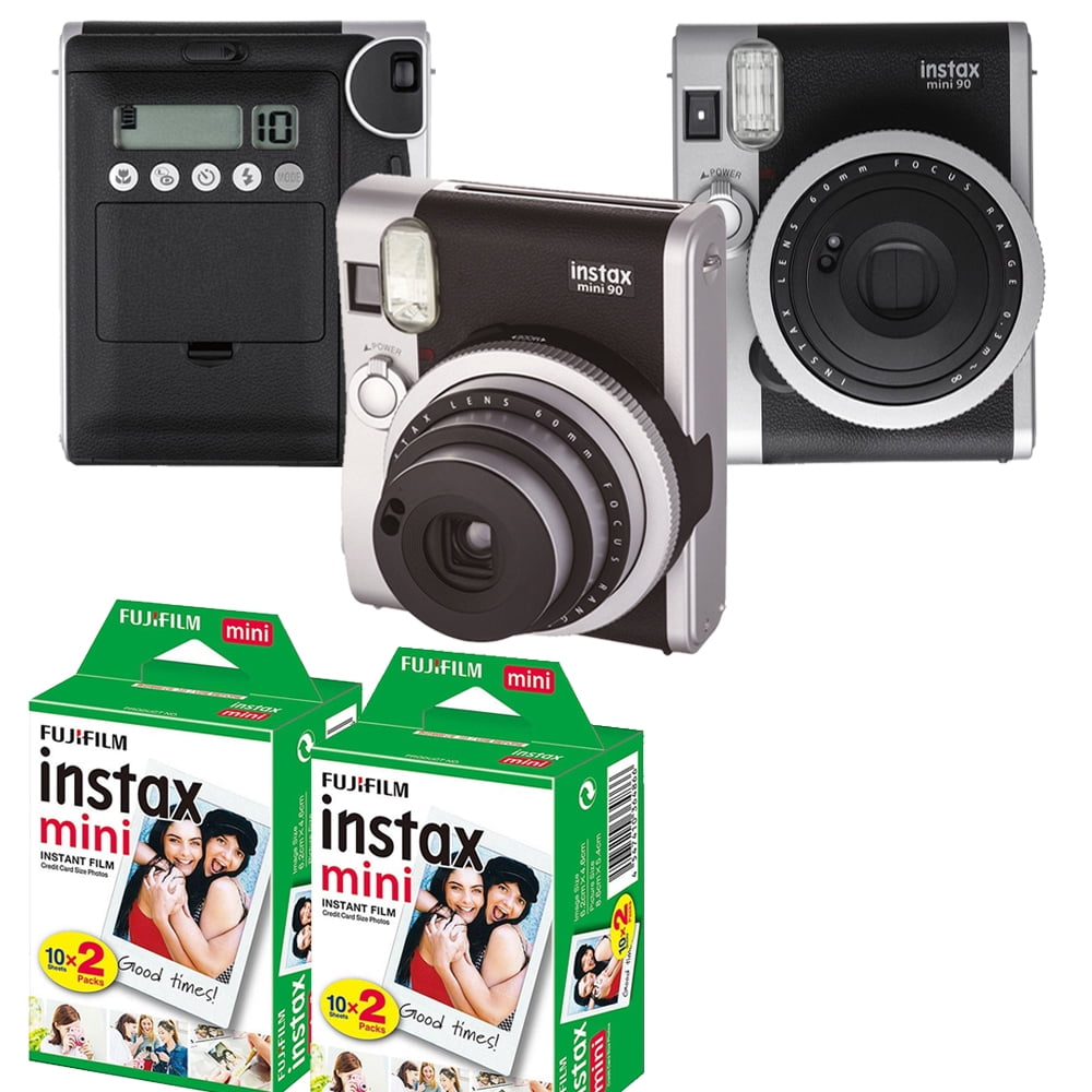 FUJIFILM INSTAX Mini 90 Neo Classic Instant Camera (Black)