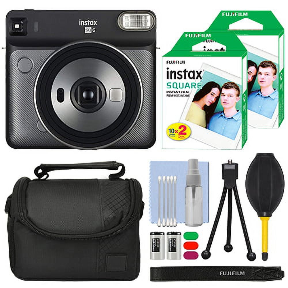 Fuji Instax Square SQ6 Instant Film Camera - Graphite Gray