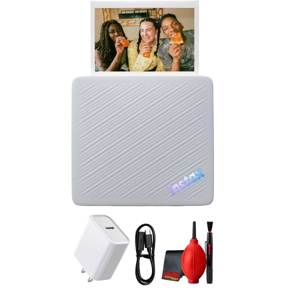 FUJIFILM Instax Link Wide 2 Wireless Smartphone Printer - Blue