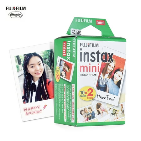 FUJIFILM Instax Mini Acid-Free Photo Paper, 54 * 86mm, 20 Sheets, 20 Count