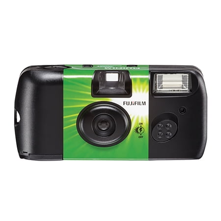 FUJIFILM QuickSnap Flash 400 Single-Use Disposable Camera with Flash