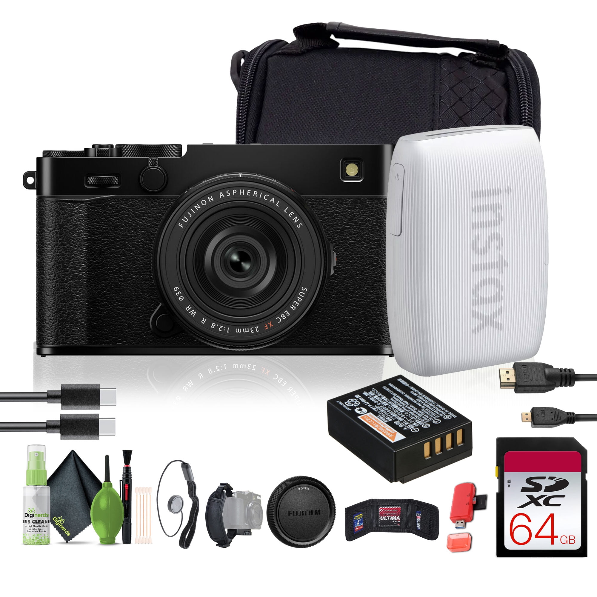 FUJIFILM X-E5 Mirrorless Digital Camera with XF 23mm f/2.8 Lens