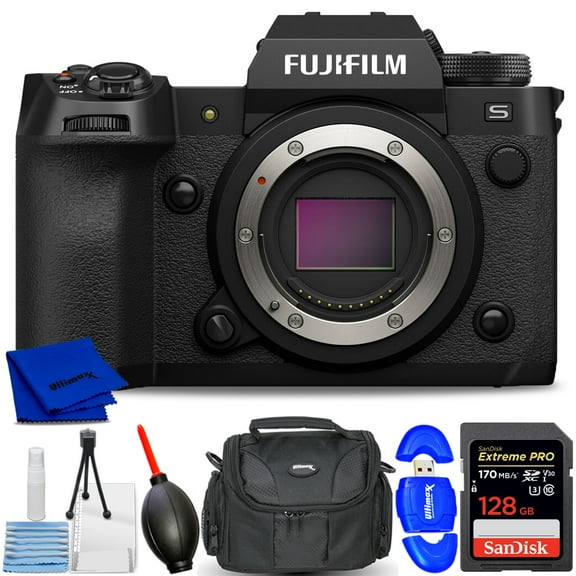 FUJIFILM X-H2S Mirrorless Camera - 7PC Accessory Bundle