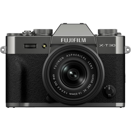 FUJIFILM X-T30 III Mirrorless Camera with 13-33mm f/3.5-6.3 Lens (Charcoal Silver)
