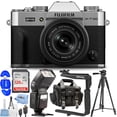 thumbnail image 1 of FUJIFILM X-T30 III Mirrorless Camera with 13-33mm f/3.5-6.3 Lens (Silver) Bundle, 1 of 5