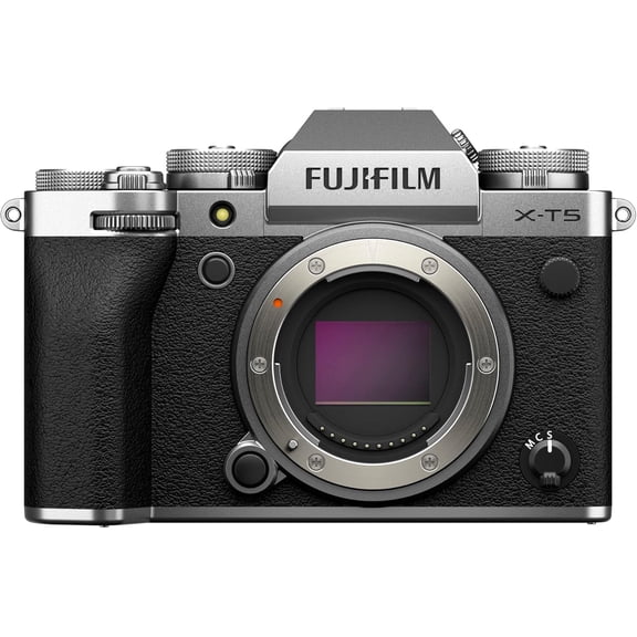 FUJIFILM X-T5 Mirrorless Digital Camera Body, Silver F X-T5-S