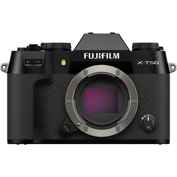 FUJIFILM X-T50 Mirrorless Camera (Body, Black) - KIT BOX