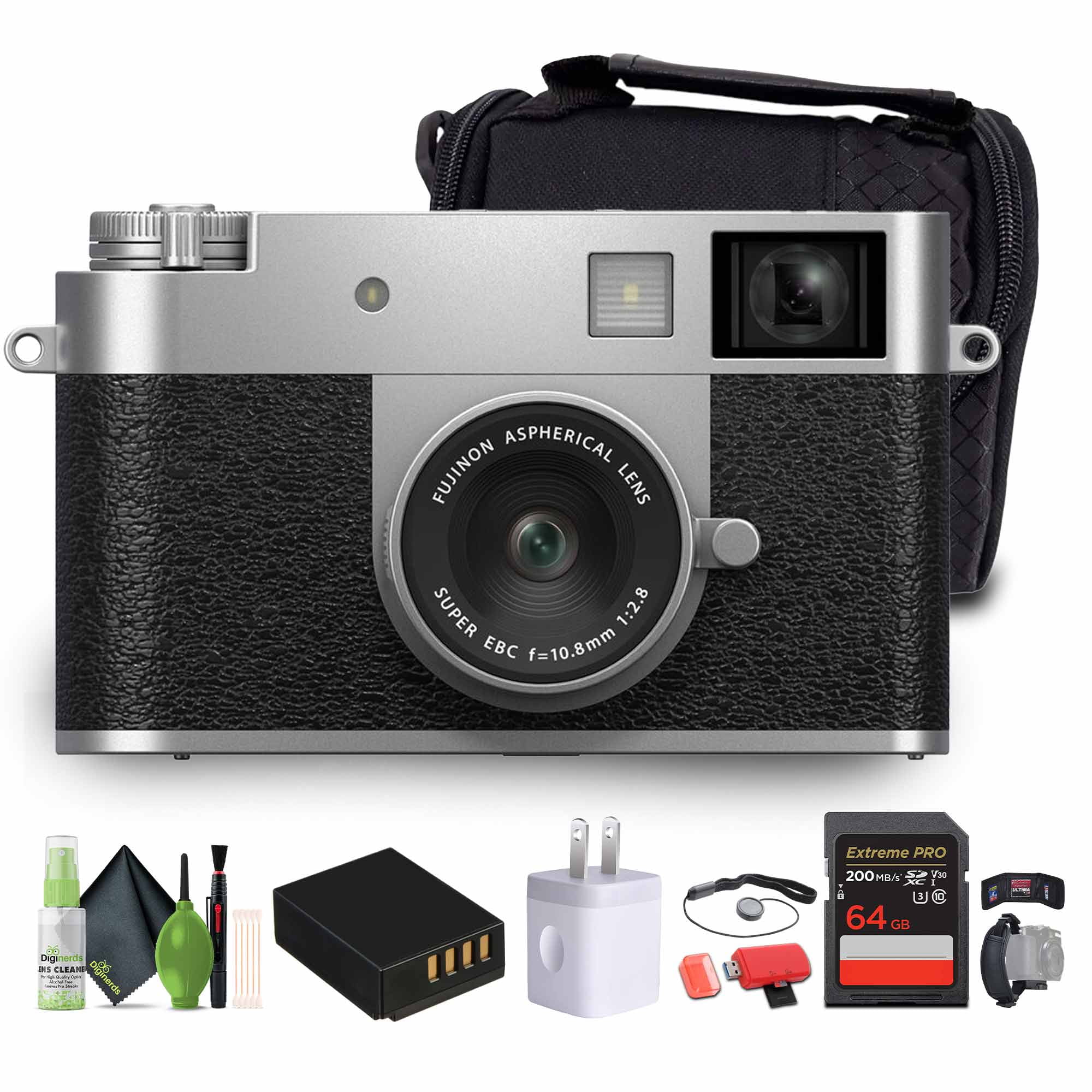 ＊新品・未開封＊FUJIFILM X half Silver FUJIFILM X half Digital Camera (Silver) | Bedfords.com