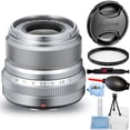 thumbnail image 1 of FUJIFILM XF 23mm f/2.8 R WR Lens (Silver) 16523171 - 7PC Accessory Bundle, 1 of 5