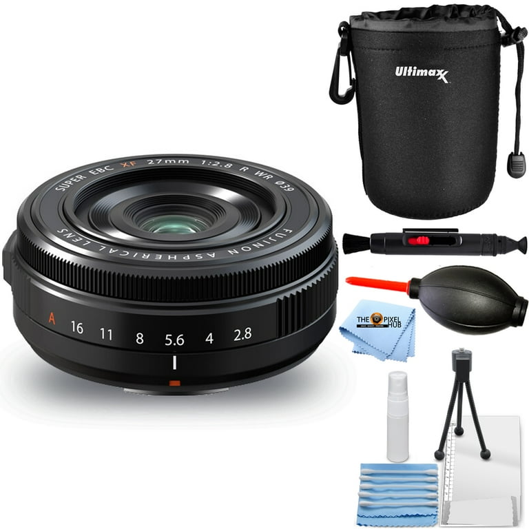 FUJIFILM XF 27mm f/2.8 R WR Camera Lens - 6PC Accessory FUJIFILM XF 27mm f/2.8 R WR Camera Lens - 6PC Accessory