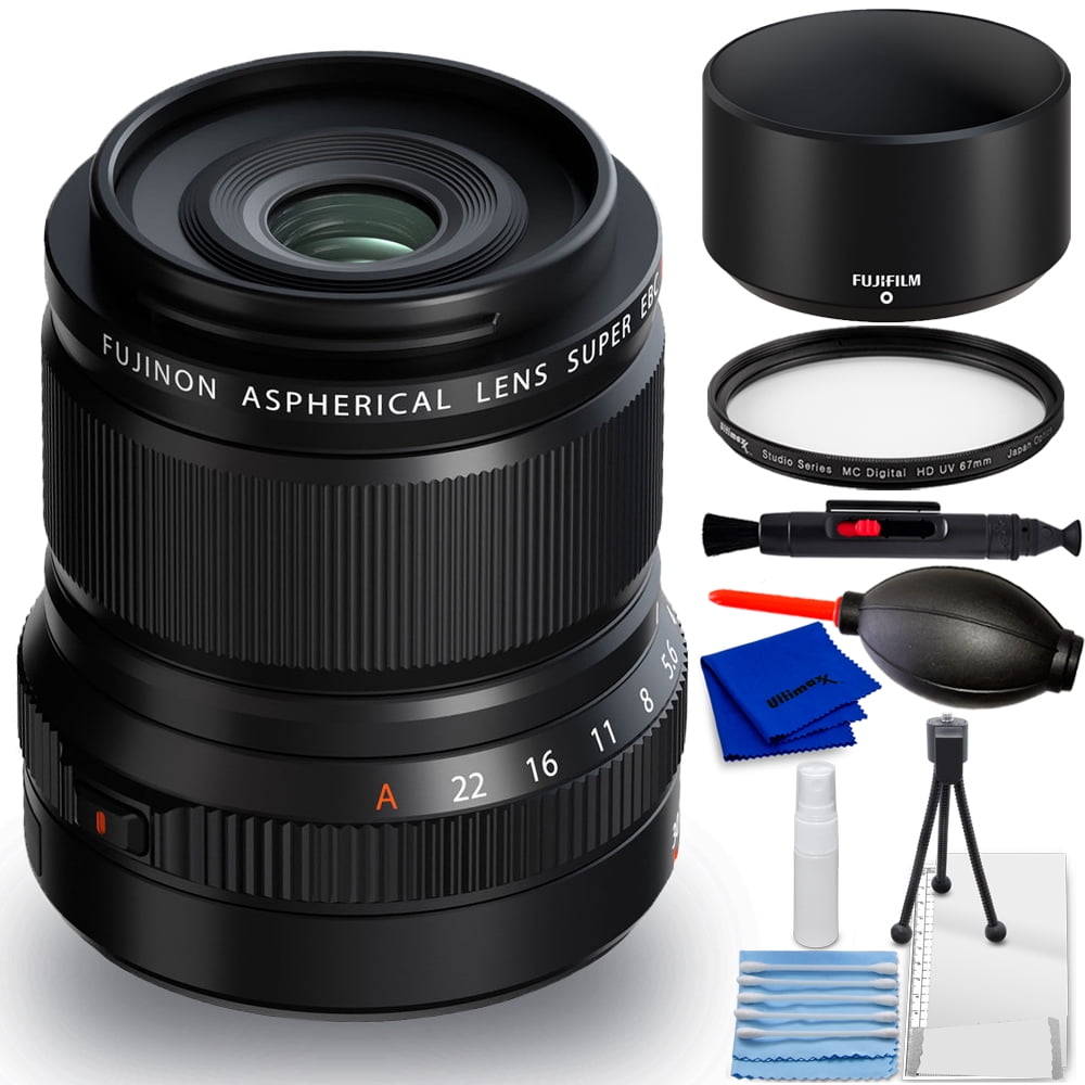 FUJIFILM XF 30mm f/2.8 R LM WR Macro Lens 16792576 - 7PC Accessory