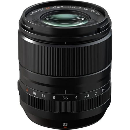 XF33mmF1.4 R LM WR Lens compatible with Fujifilm X Series cameras - Black