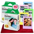 thumbnail image 1 of FUJIFILM instax SQUARE Instant Film (40 Exposures) For SQ6, SP-3, SQ20 + FiberTique Cleaning Cloth, 1 of 7