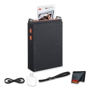 FUJIFILM instax mini Link+ Smartphone Printer Bundle, Bluetooth Instant Photo Printer for Phones, 2 x 3 Inch Prints, AR Effects Bundle With + USB Wall Charger + Microfiber Cleaning Cloth