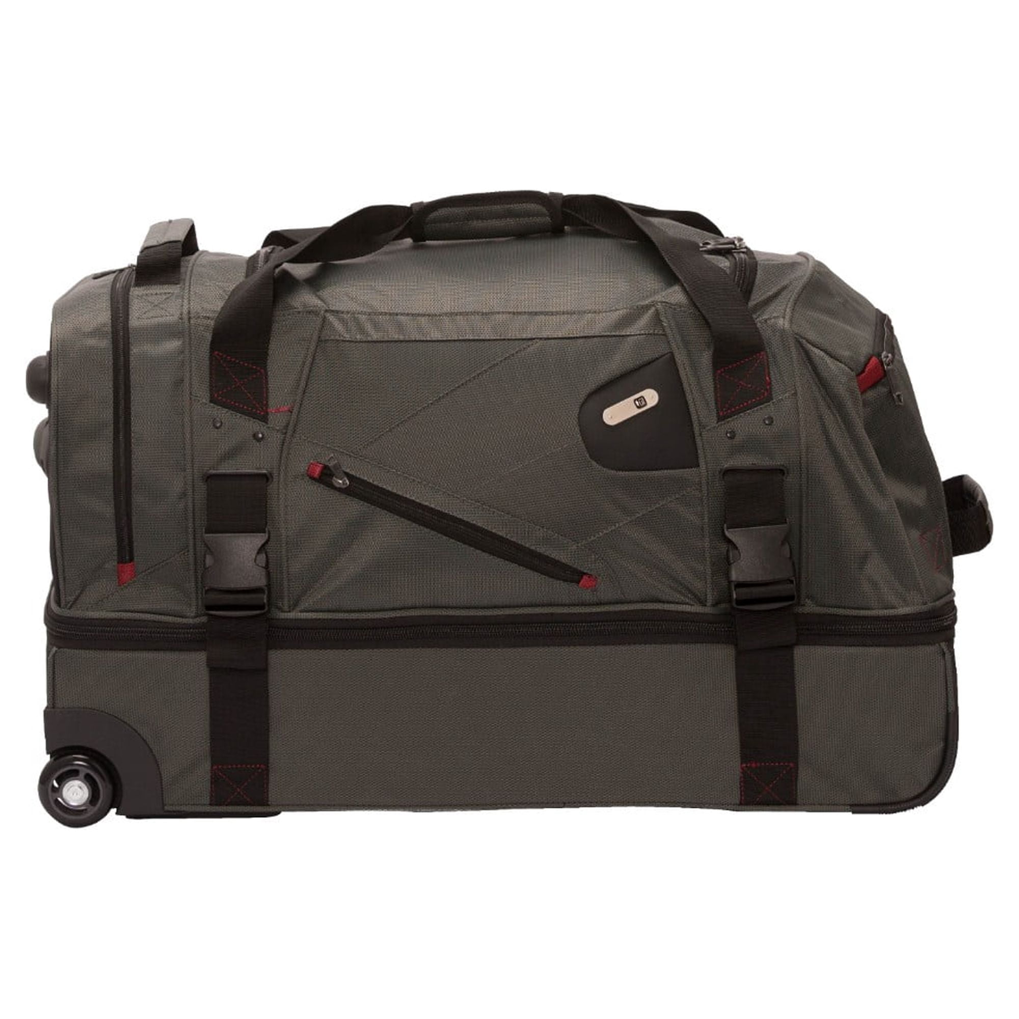 FUL Tour Manager Deluxe 30in Rolling Duffel Bag, Grey