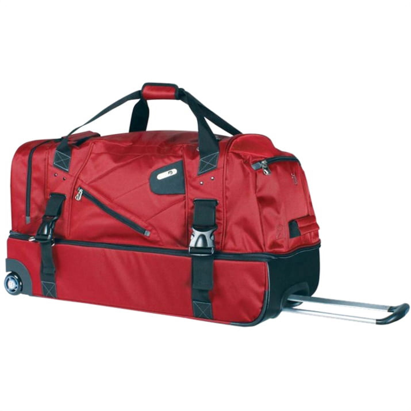 FUL Tour Manager Deluxe 30in Rolling Duffel Bag, Retractable Pull ...