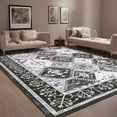thumbnail image 1 of FULIE Rug for Living Room Washable Non-slip Area Rug,4'x6'Rug,Black/White, 1 of 7