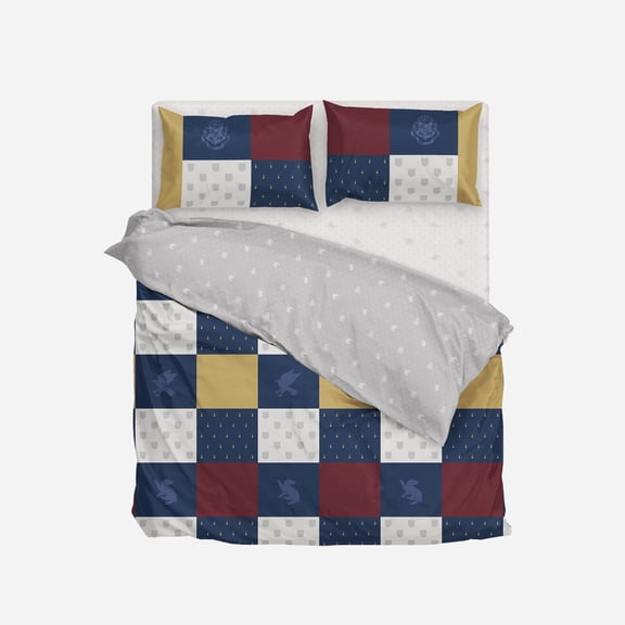 Harry Potter House Patchwork Full Bed in a Bag Set for Kids
