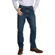 FULL BLUE 5 Pocket Denim Jeans, Regular Fit, Performance Stretch, Blue-Black, 34x30