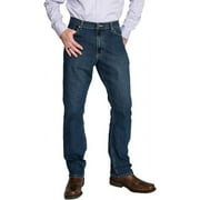 FULL BLUE 5 Pocket Denim Jeans, Regular Fit, Performance Stretch, Blue-Black, 34x30