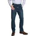 thumbnail image 1 of FULL BLUE 5 Pocket Denim Jeans, Regular Fit, Performance Stretch, Blue-Black, 48x30, 1 of 7