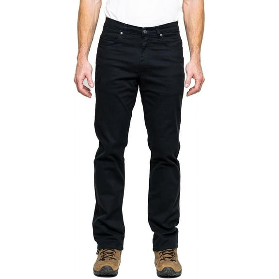 FULL BLUE 5 Pocket Twill Pants, Regular Fit, Performance Stretch, Black, 32x32