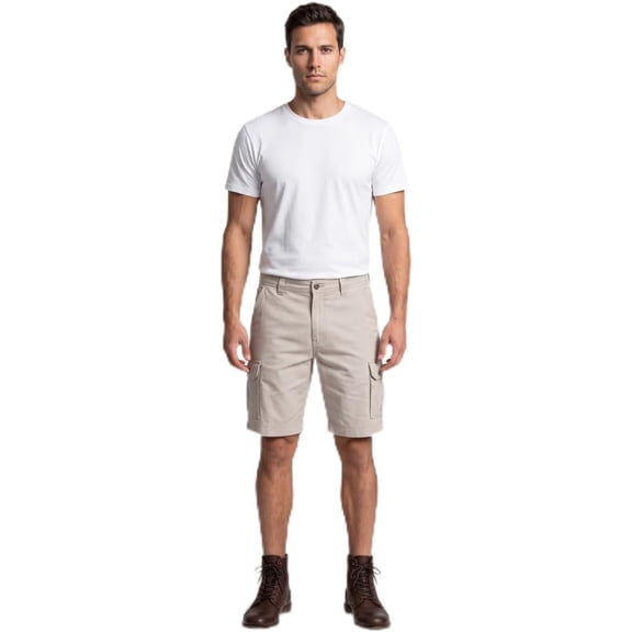 FULL BLUE Cargo Shorts, Performance Stretch, Ripstop, Water Repellent, Atmosphere, Size 38