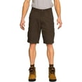 thumbnail image 1 of FULL BLUE Cargo Twill Shorts, Regular Fit, Brown, Size 33, 1 of 6