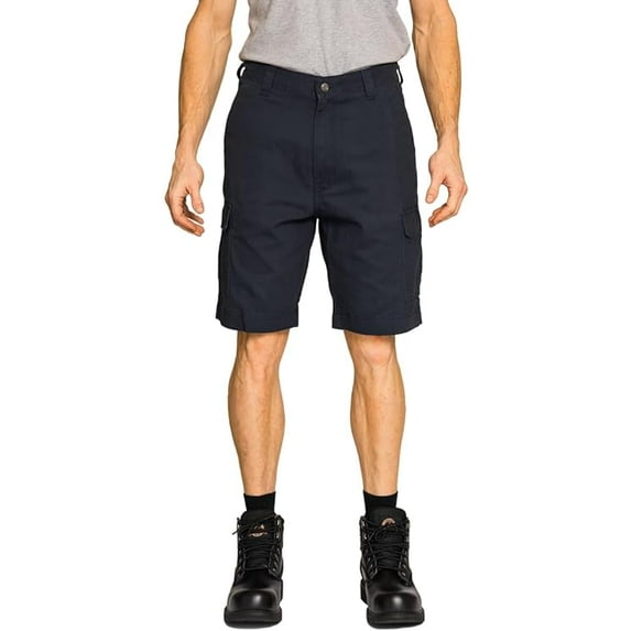 FULL BLUE Cargo Twill Shorts, Regular Fit, Navy, Size 46