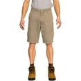 thumbnail image 1 of FULL BLUE Cargo Twill Shorts, Regular Fit, Sable, Size 38, 1 of 6