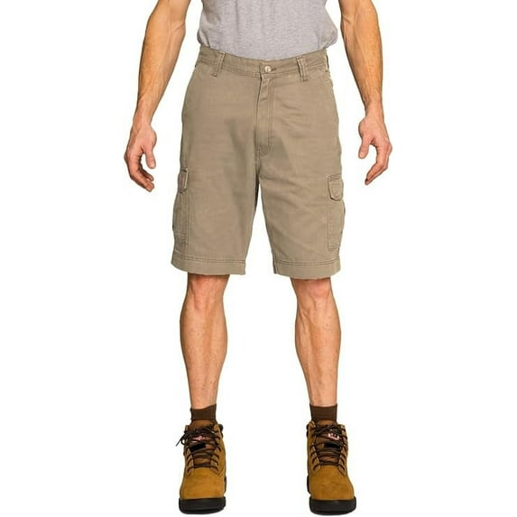 FULL BLUE Cargo Twill Shorts, Regular Fit, Sable, Size 62