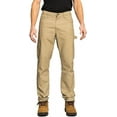 thumbnail image 1 of FULL BLUE Carpenter Canvas Pants, Regular Fit, Performance Stretch, Utility Pocket & Hammer Loop, Khaki, 44x34, 1 of 6