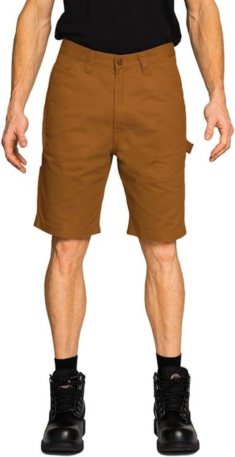 FULL BLUE Carpenter Canvas Shorts, Performance Stretch, Regular Fit ...