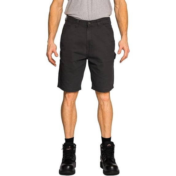 FULL BLUE Carpenter Twill Shorts, Regular Fit, Grey, Size 44