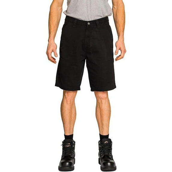 FULL BLUE Cell Phone Pocket Twill Shorts, Regular Fit, Black, Size 44