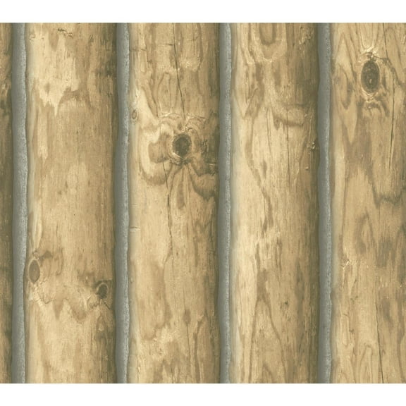 York Wallcoverings CH7977 Cabin Mountain Logs Sure-Strip Wallpaper Stripper, 12 Pack