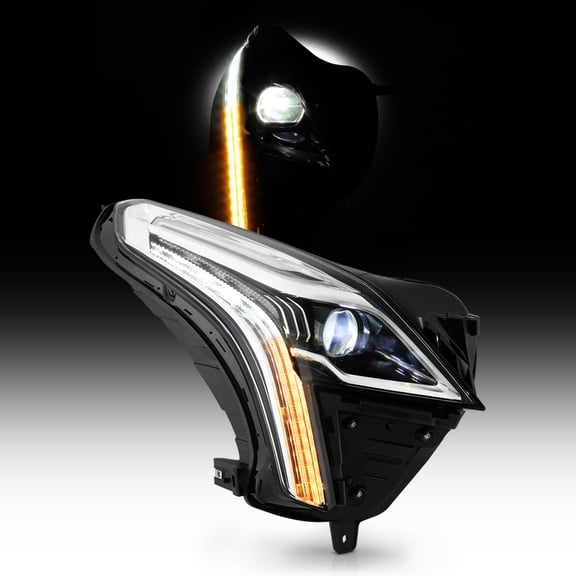 [FULL LED/DRL/Signal] 2017-2019 Cadillac XT5 Projector Headlight Passenger RH