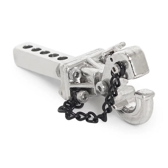FULL METAL 1/10 Trailer Drop Hitch Receiver Tow Hook ,Dependable Strength