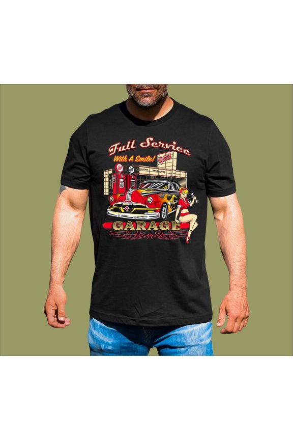 FULL SEVICE GARAGE T-SHIRT