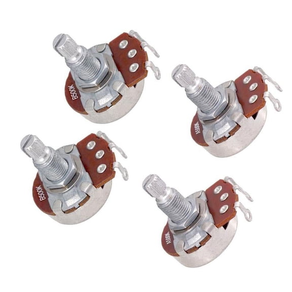 FULL SIZE POTS / Linear B 500k Volume & Pots for Guitar