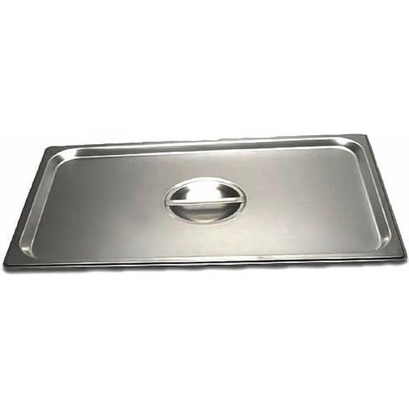 FULL SIZE STAINLESS STEEL STEAM TABLE PAN COVER - NSF
