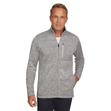 Chaps Mens' & Big Men's Full Zip Fleece Sweater Jacket, Sizes S-2XL